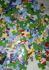 22 versch. Fruchtzwerge Puzzle * Danonino Stadt * Kühlschrankmagnete * 140 Teile