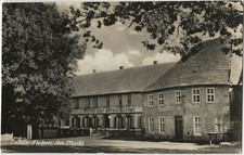 AK Zechlin - Flecken, Rheinsberg, Ostprignitz - am Markt, Hotel zur alte Eiche
