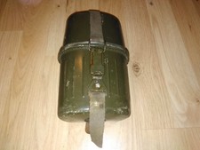 Alte Bundeswehr Feldflasche Wasserflasche mit Riemen, PSL 81
