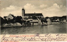 CPA AK Bad Sackingen - Sackingen von der Rheinbrucke Gesehen GERMANY (969897)