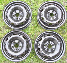 4 x ORIGINAL  Stahlfelgen VW Polo 9N und Fox 5Z   5 x 14 ET 35  OE 6Q0601027H
