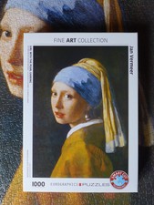 * Mädchen mit dem Perlenohrring * Vermeer 1000er Puzzle, komplett, Eurographics