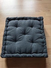 Sitzkissen Stuhlkissen Sitzpolster in grau 2 Stck.40x40 