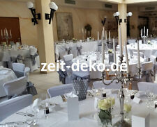 AKTION HUSSEN vermieten Stuhlhussen weiß, Stretch 1,50 Euro inkl. Reinigung