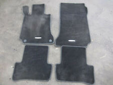Fußmatten Matte Satz Mercedes W204 W 204 Velour Original Schwarz 2046802848 4stk