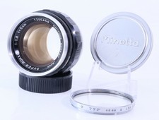CHIYODA KOGAKU SUPER ROKKOR 5cm F1.8 Objektiv, Mint Sehr Rare Leica LTM39 #12004