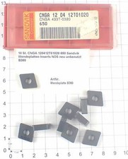 10 St. CNGA 120412T01020 650 Sandvik Wendeplatten Inserts NOS neu unbenutzt B360