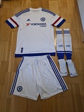 adidas FC Chelsea London Trikot + Hose + Stutzen weiß Gr. M *wie NEU*