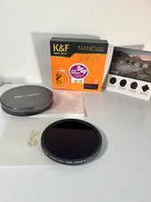 K&F Concept Nano-X Variable ND Filter 82mm Slim Variabler Graufilter, Wie Neu