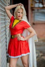 Lady SHAZAM Kostüm / Cosplay - Fasching / Halloween - Größe S