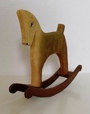 DEKO Schaukelpferd, Holzpferd, handmade, massiv 