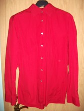 Hugo Boss Hemd rot Gr. L Herren Männer rot  Gr. 41 hugo boss