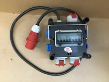 Brennenstuhl Kompakter Gummi-Stromverteiler/Gummiverteiler 2m Kabel, I12529