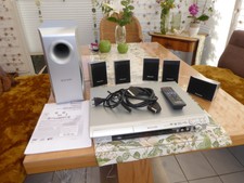 Panasonic SA PT550 DVD 330W  TheaterSound System mit 6 Boxen+FB + Bedienungsanl.