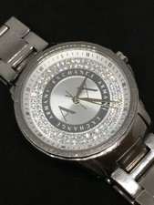 Armani Exchange Damen Analog Quarz Uhr mit Edelstahl Armband ax4320