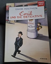 Kinderbuch " Emil und die Detektive" Erich Kästner Comic Happy Meal 