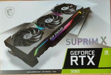 MSI GeForce RTX 3080 SUPRIM X 10GB GDDR6X Grafikkarte - non LHR -
