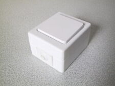 KOPP Taster AP FR STANDARD arktis-weiss (IP44) Aufputz Schließerkontakt Impuls