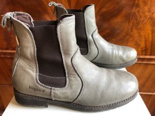 Bisgaard Chelsea Boots Stiefelette wasserdicht mit Tex Rindsleder grau Gr.39 