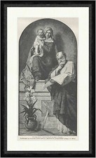 Die heilige Familie Defregger Meisterwerke Holzschneidekunst  Faksimile_E 19218