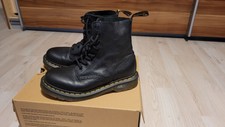 Dr. Martens 1460 Pascal Virginia Damen Stiefel - Schwarz, EU 37 neuwertig 