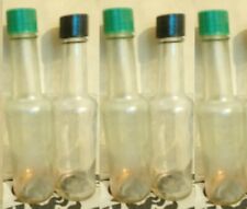 Leere Glasflaschen einstielig Blumenvase Weihnachtstisch Deko