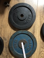 Haspo Sport 20 kg Hantelscheiben Set Gusseisen 2x 10kg Hantel Gewichte 30 mm