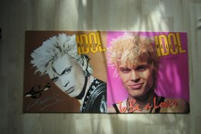Billy Idol Wishplash Smile LP+Maxi