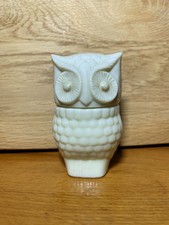 1970er Avon Creme Milch Glas Eule Parfüm Glas Sehr guter Zustand