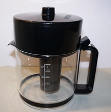 BRITA Wasserfilter runde Kanne Karaffe aus GLAS, top Zustand, 1,75 Ltr. Classic 