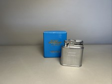 Hilton | „Wind Proof“ | Lighter Feuerzeug Vintage | Silber | In OVP #C8