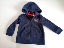 WoWø¤º Fleece Pullover Pulli Jacke Gr. 86 92 Kapuze Jungen Weste º¤øWoW