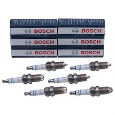 6x Bosch Zündkerze Audi 80 A4 A6 A8 2.6 2.8 V6 BMW Z3 E36 E46 E38 E39