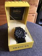Invicta Pro Dive Taucheruhr 20m schwarz neuwertig