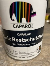 € 3 L Liter Caparol Capalac Basic Rostschutzlack  Weiß Restposten (18,45€/L)