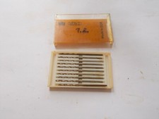 10 Stück Spiralbohrer linksschneidend , Linksbohrer 1,2 mm , HSS , Werkö