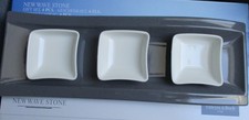 VILLEROY & BOCH - New Wave - Stone - Antipastiplatte + 3 Dipschälchen - NEU