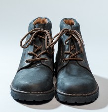 RICOSTA Woodland✅Gr.35 Halbschuhe Boots Wildleder anthrazit braun Profil NEU