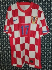 original Spielertrikot Nat Croatia Hrvatska Kroatien Klasnic 17 signiert mws1303