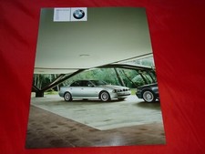BMW 5er E39 Limousine 520i 525i 530i 535i 540i 520d 525d 530d Prospekt von 2000