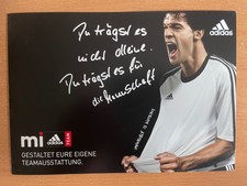 DFB  - FC B. MÜNCHEN ULTRA SELTENE  MI  WERBEKARTE MICHAEL BALLACK