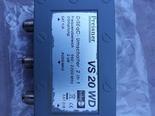 Umschalter SAT DiSEqC für Satellitenanlage