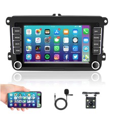 7" Autoradio 10 Android GPS Navi für VW GOLF 5 6 Passat Touran Tiguan EOS Kamera