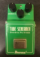 Original Vintage Ibanez TS808 Tubescreamer 1980 Rare TI Malsysia TL 4558P Chip