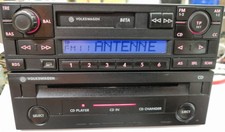 VW Radio Autoradio Beta 5 mit CD Player Golf Polo Passat T4 Bora Sharan 