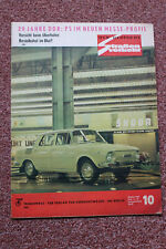 Der deutsche Straßenverkehr 10/1969 Saporoshez 966,NSU Ro 80,Wolga Gas 24,CZ 175