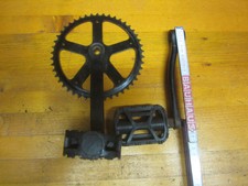 Fahrrad Kurbelgarnitur schwarz Kettenblatt 46 Zähne 