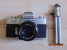 Spiegelreflexkamera MINOLTA SRT SUPER CLC Objektiv/Lens Minolta MD ROKKOR 45mm