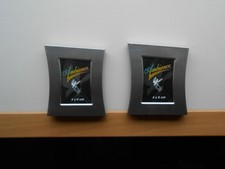 2 x Deko Bilderrahmen Fotorahmen Ambiance Metall silber 4 x 6 cm 