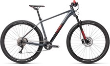 Neuwertiges CUBE Attention grey´n´red 2021 | 29er Rahmengröße L/19" | TOP